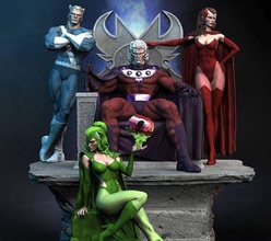magneto family marvel 