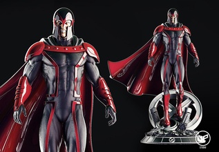magneto standing pose x-men 3d print model - Mito3D