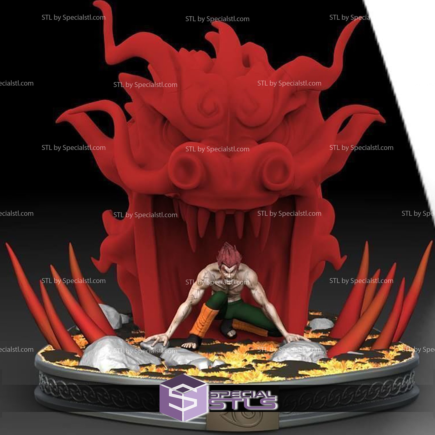 latte tipo stl File naruto 3D print model - Mito3D