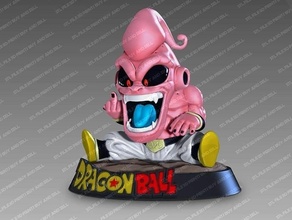 Majin Boo Chibi Ausführung Dragon Ball 3d print model - Mito3D