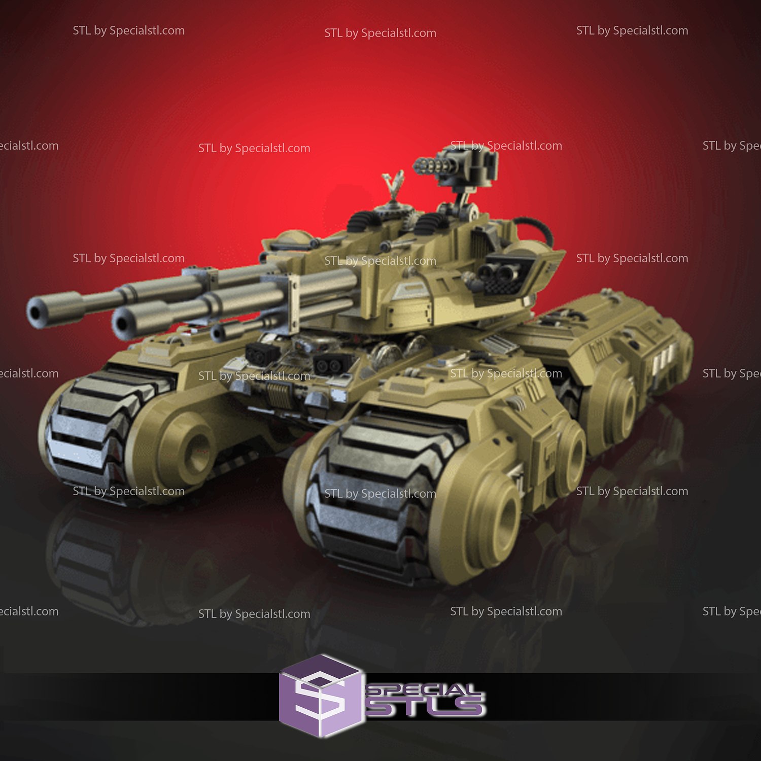 mamute tanque stl arquivos 3D print model - Mito3D