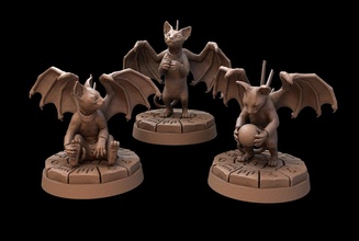 march 2021 dragon trappers lodge miniature 3d print model - Mito3D