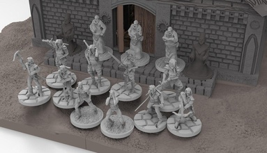 Mars 2021 dragon atelier miniature 3d print model - Mito3D