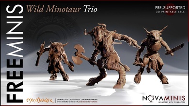 march 2021 nova minis miniature 3d print model - Mito3D