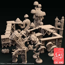 march 2021 orc king miniature 3d print model - Mito3D