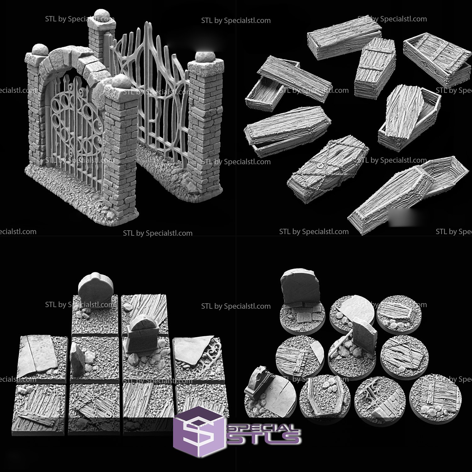 marzo 2022 asgard creciente miniatura 3D print model - Mito3D