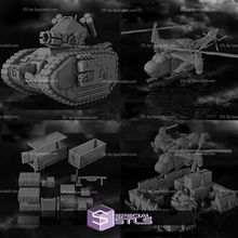 march 2022 cyber forge miniature 3d print model - Mito3D