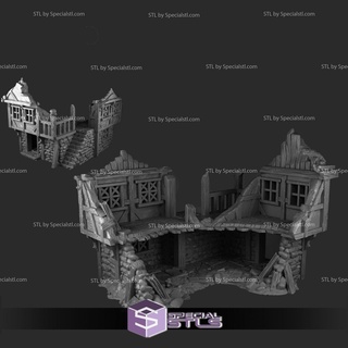 march 2022 dark realms miniature 3d print model - Mito3D