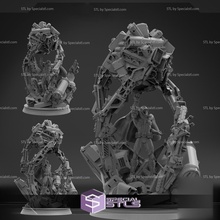 Mars 2022 trident studios miniature 3d print model - Mito3D