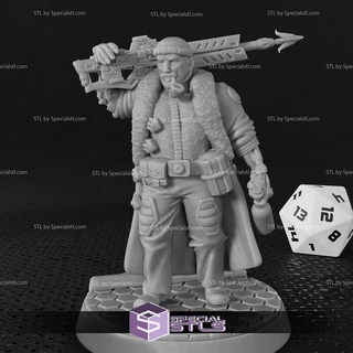 march 2023 cyber forge miniatures 3d print model - Mito3D