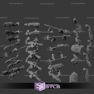 march 2023 fantastical sculpts dungeons dreadnoughts miniatures 3d print model - Mito3D