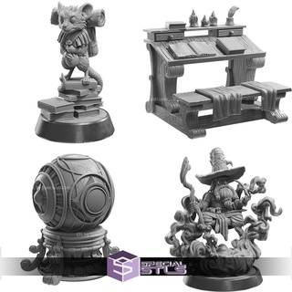 march 2023 fantasy loot studios miniatures 3d print model - Mito3D