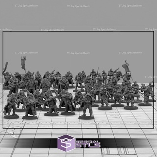 march 2023 good game wargame miniatures 3d print model - Mito3D