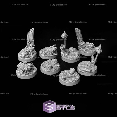 march 2024 war bear studios miniatures specialstl 3d print model - Mito3D