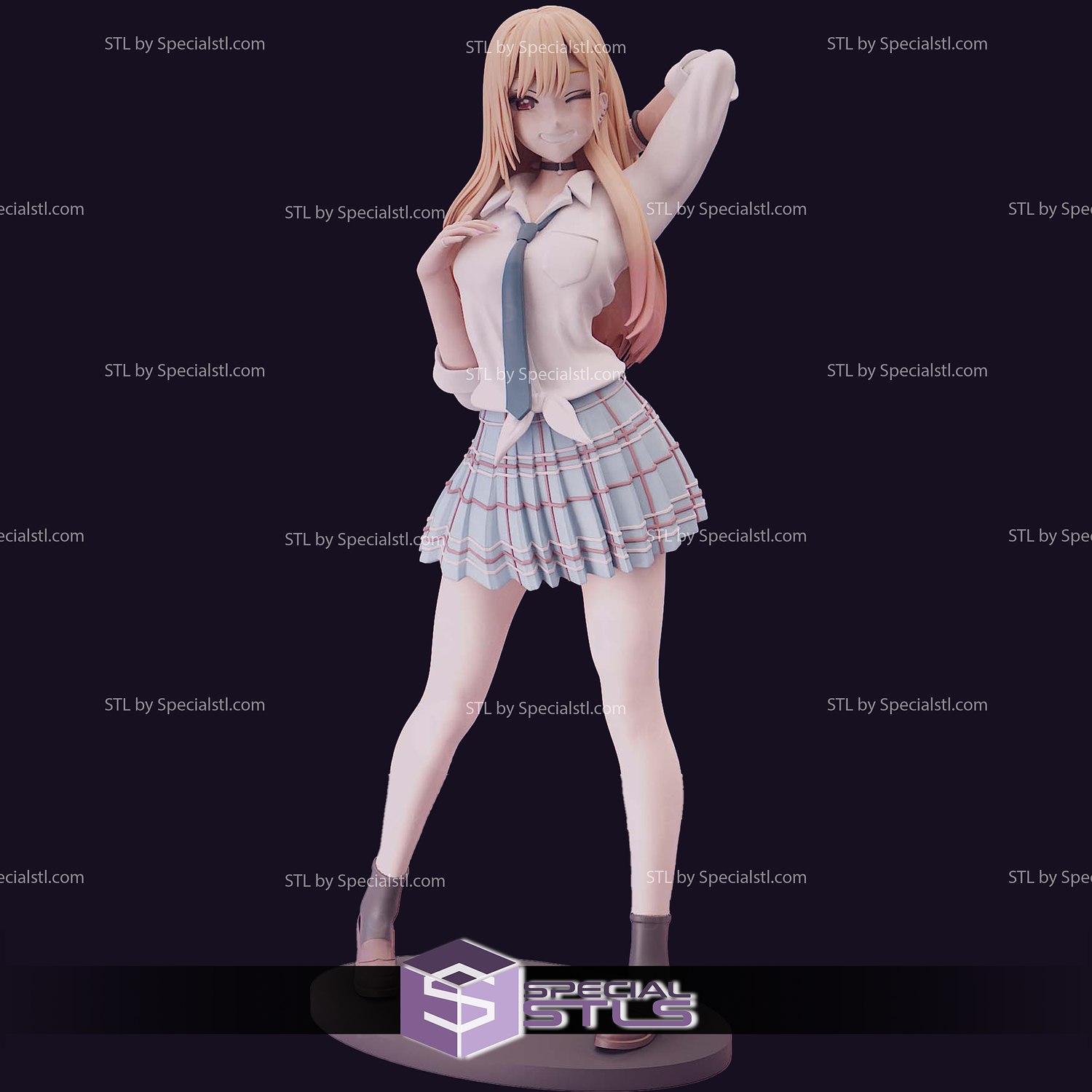 marin kitagawa dress up querido 3D print model - Mito3D