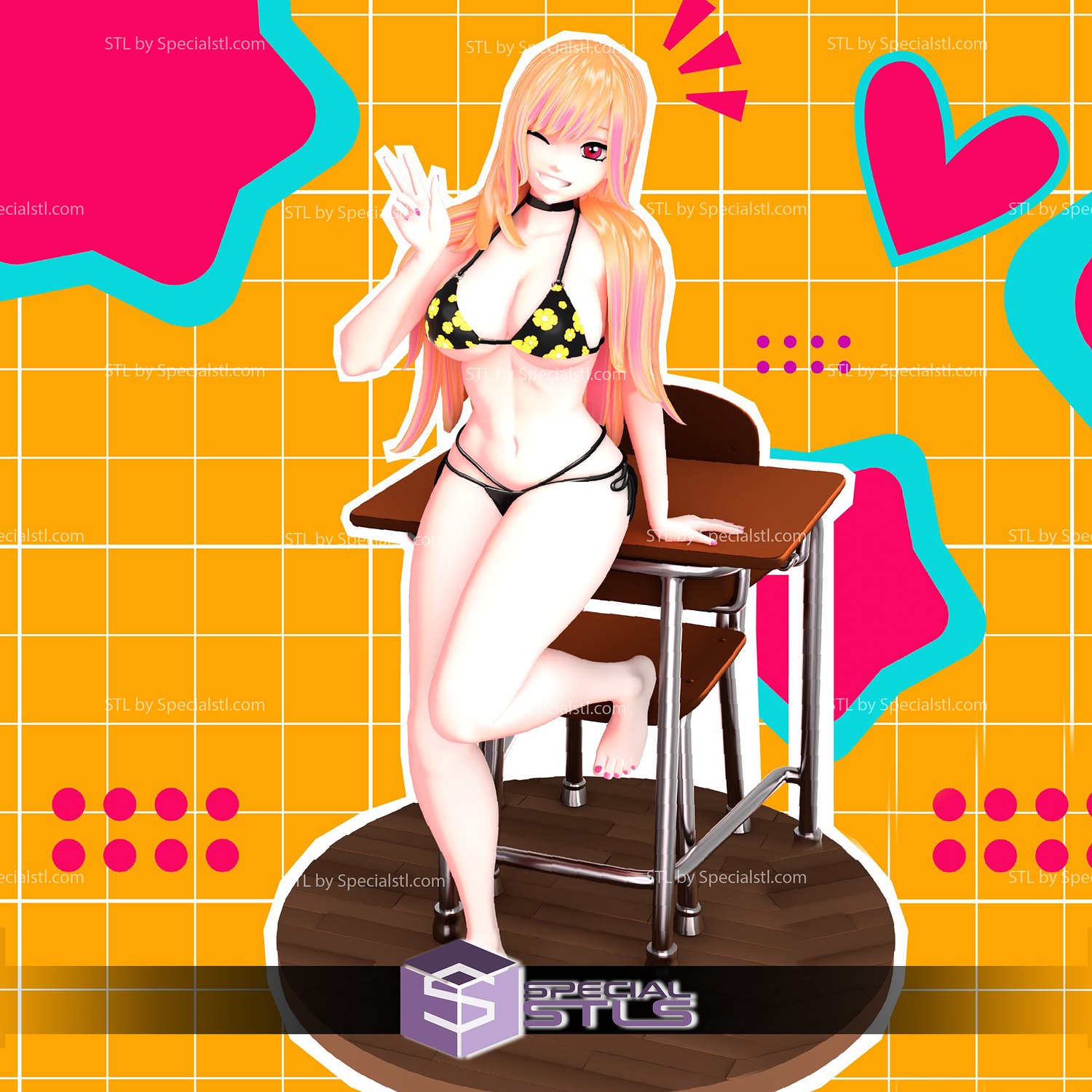 marin kitagawa stl files 2 outfit 3D print model - Mito3D