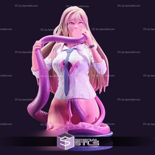 marin kitagawa tentacle stl files dress-up darling 3d model 3d print model - Mito3D