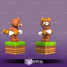 Mario Tanooki Fan Art 3d print model - Mito3D