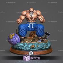 Meister Roshi Muskel Diorama 3d print model - Mito3D