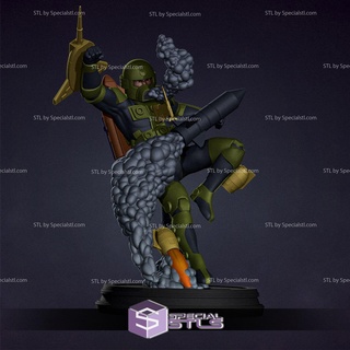 max raggio 3d stampa figurina centurioni tv serie stl File 3d print model - Mito3D