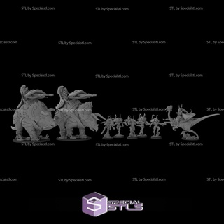 Maggio 2023 fantasia culto miniature 3d print model - Mito3D