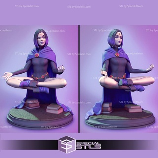 meditando Raven 3d print model - Mito3D