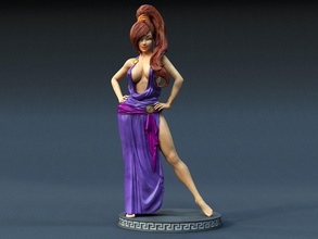 megara arte fan 3d print model - Mito3D