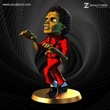 Michael Jackson Thriller francais fanart 3d print model - Mito3D