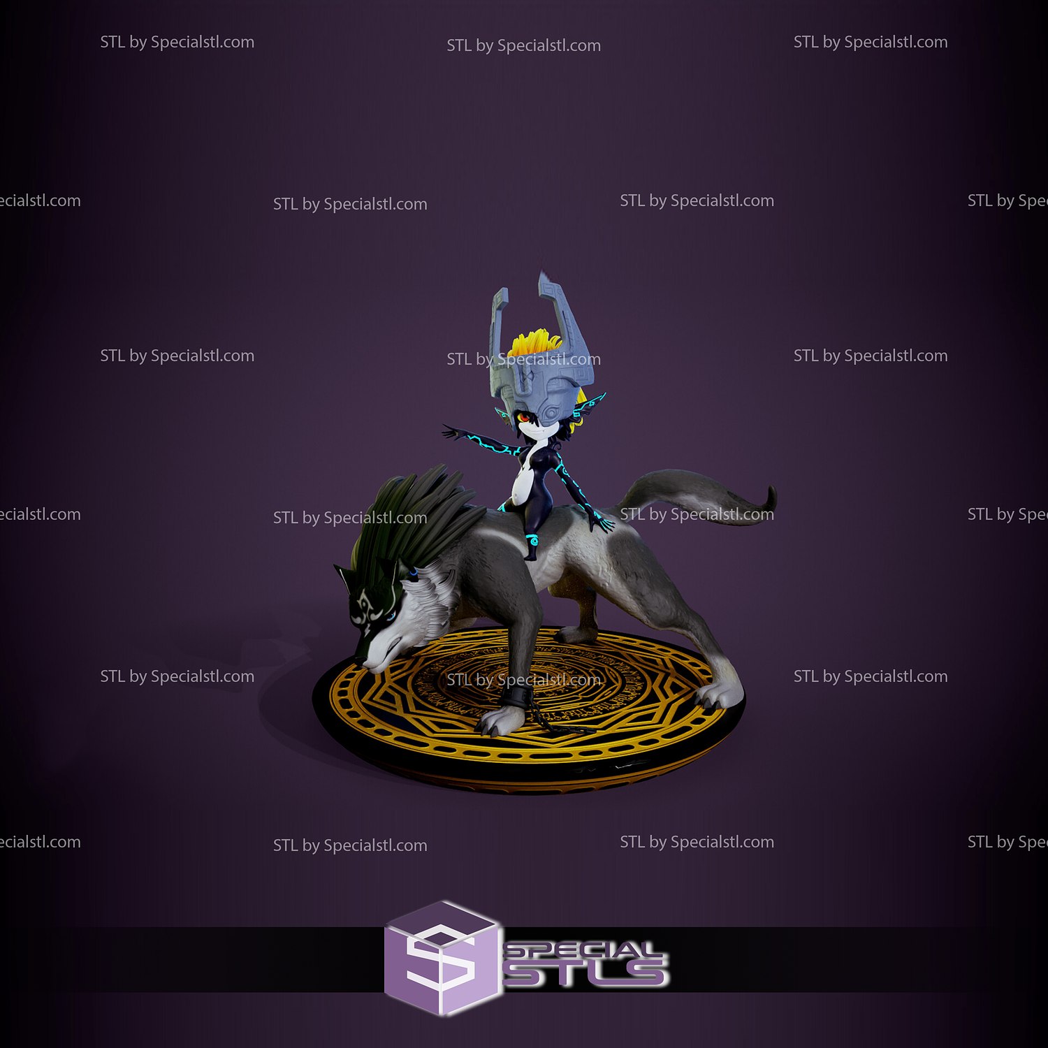 midna leyenda zelda crepúsculo princesa 3D print model - Mito3D