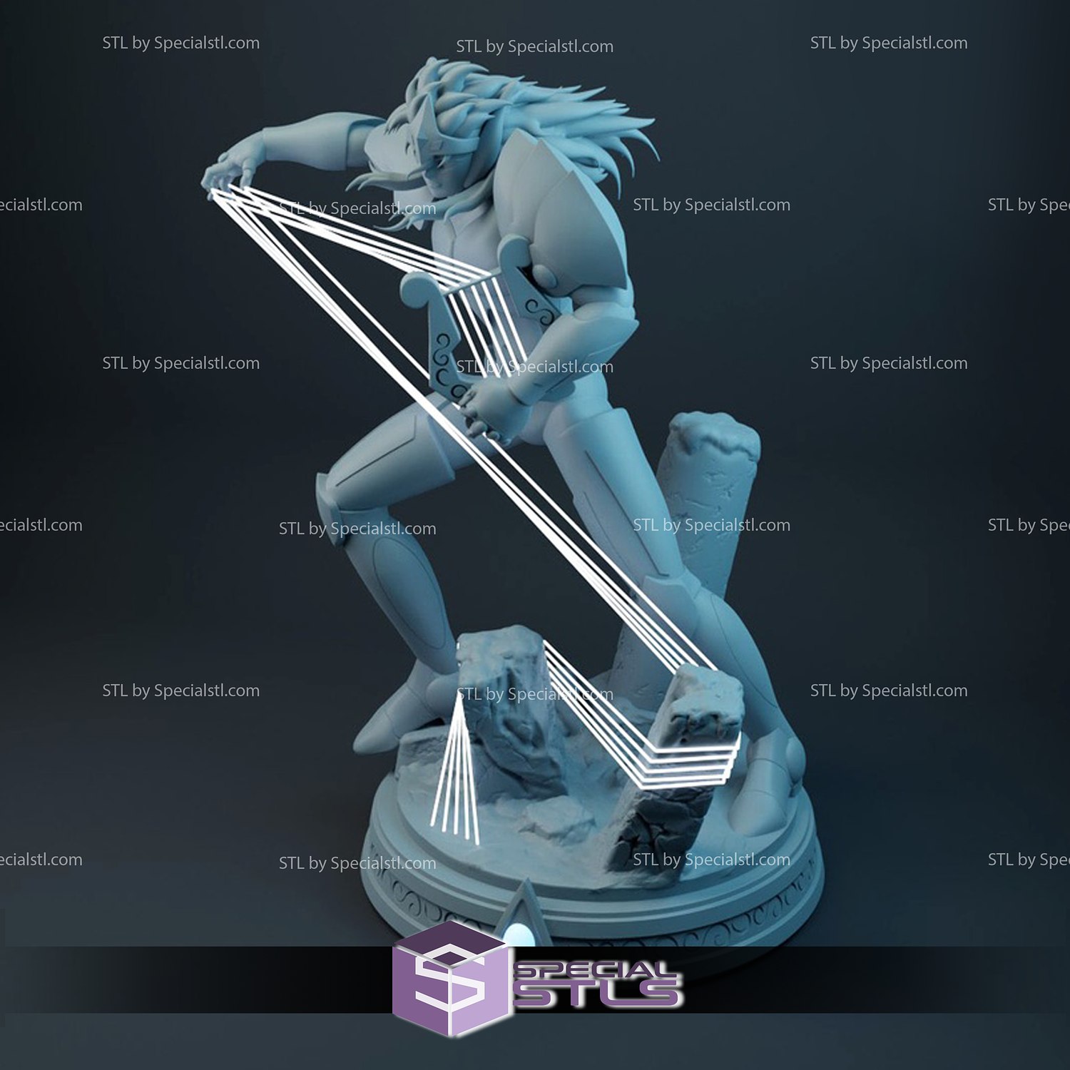 mímica benetnasch eta 3d modelo santo seiya 3D print model - Mito3D