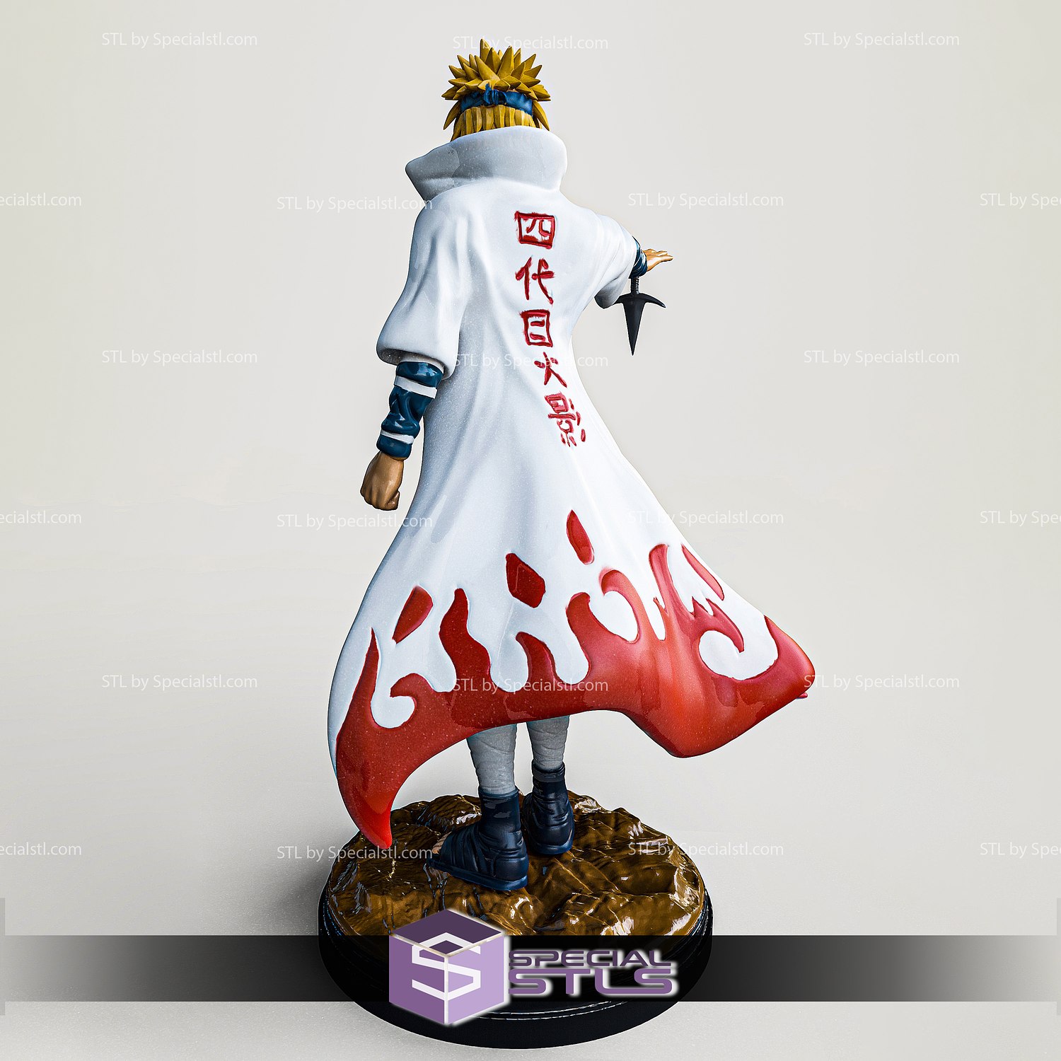 minato namikaze 3d printable naruto stl files 3D print model - Mito3D