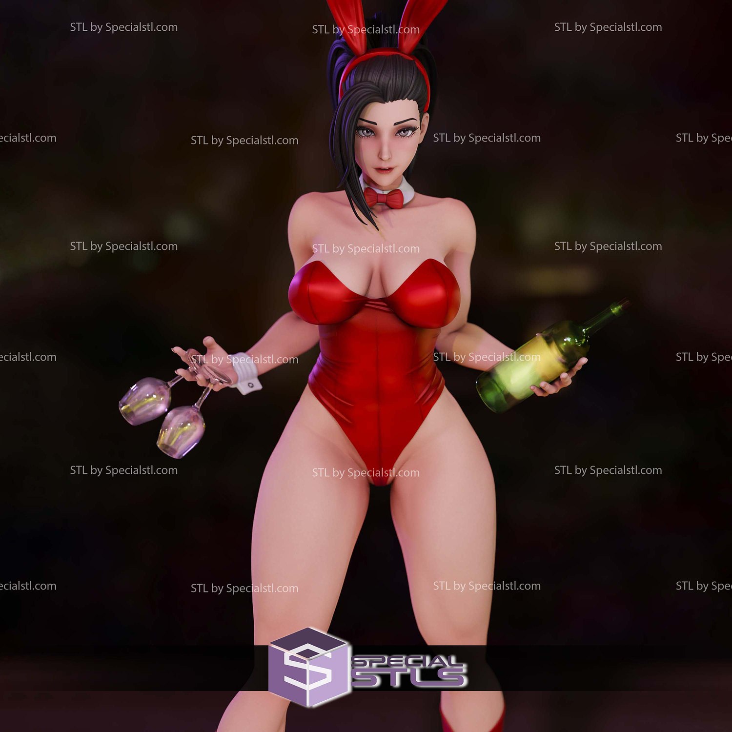 momo yaoyorozu bunny 3d printing models specialstl 3D print model - Mito3D