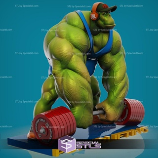 scimmia hulk 3d stampa figurina stl File fan art 3d print model - Mito3D