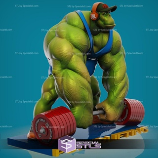 singe ponton 3d impression figurine stl dossiers fanart 3d print model - Mito3D