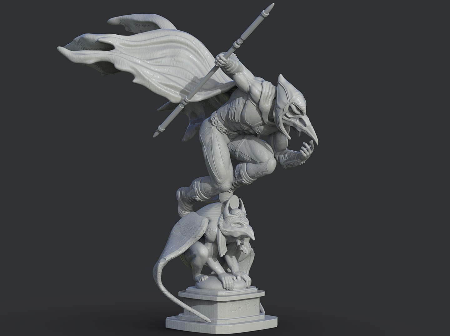 lua cavaleiro v2 maravilha 3D print model - Mito3D