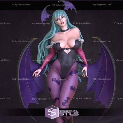 morrigan aensland luna 3d impresión modelos especialstl 3d print model - Mito3D