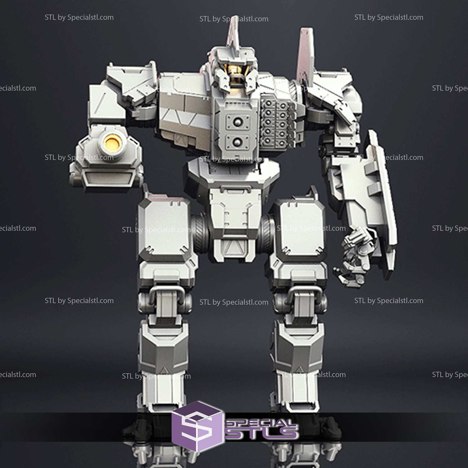 mwo centurião stl arquivos 3d impressão estatueta 3D print model - Mito3D