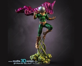 mysterio v2 spiderman 3d print model - Mito3D