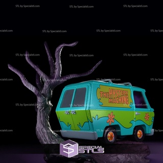 gizem makine stl Dosyalar Scooby doo çete 3d print model - Mito3D