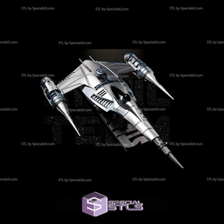 n-1 starfighter mando star wars 3d models 3d print model - Mito3D