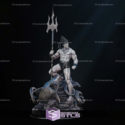 namor comic silber alter 3d drucken modelle spezialstl 3d print model - Mito3D