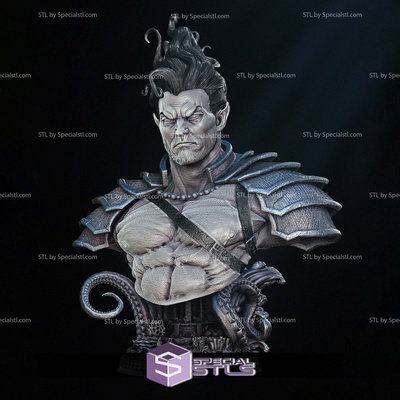 namor modern büst vesika 3d baskı modeller özel 3d print model - Mito3D