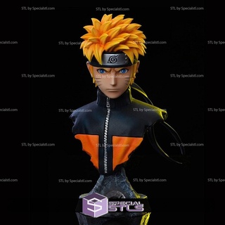 Naruto buste 3d imprimable stl dossiers 3d print model - Mito3D