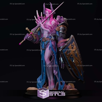 büyücü iblis dijital heykel özel 3d print model - Mito3D