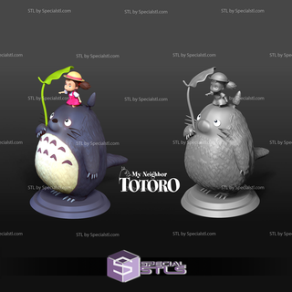 voisin Totoro 3d imprimable 3d print model - Mito3D