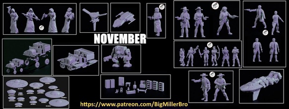 novembre 2021 bigmillerbro miniature 3d print model - Mito3D