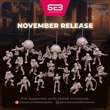november 2021 seb miniature 3d print model - Mito3D