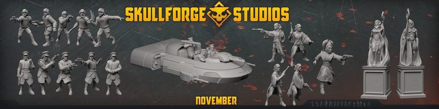 november 2021 skullforge studios miniature 3d print model - Mito3D