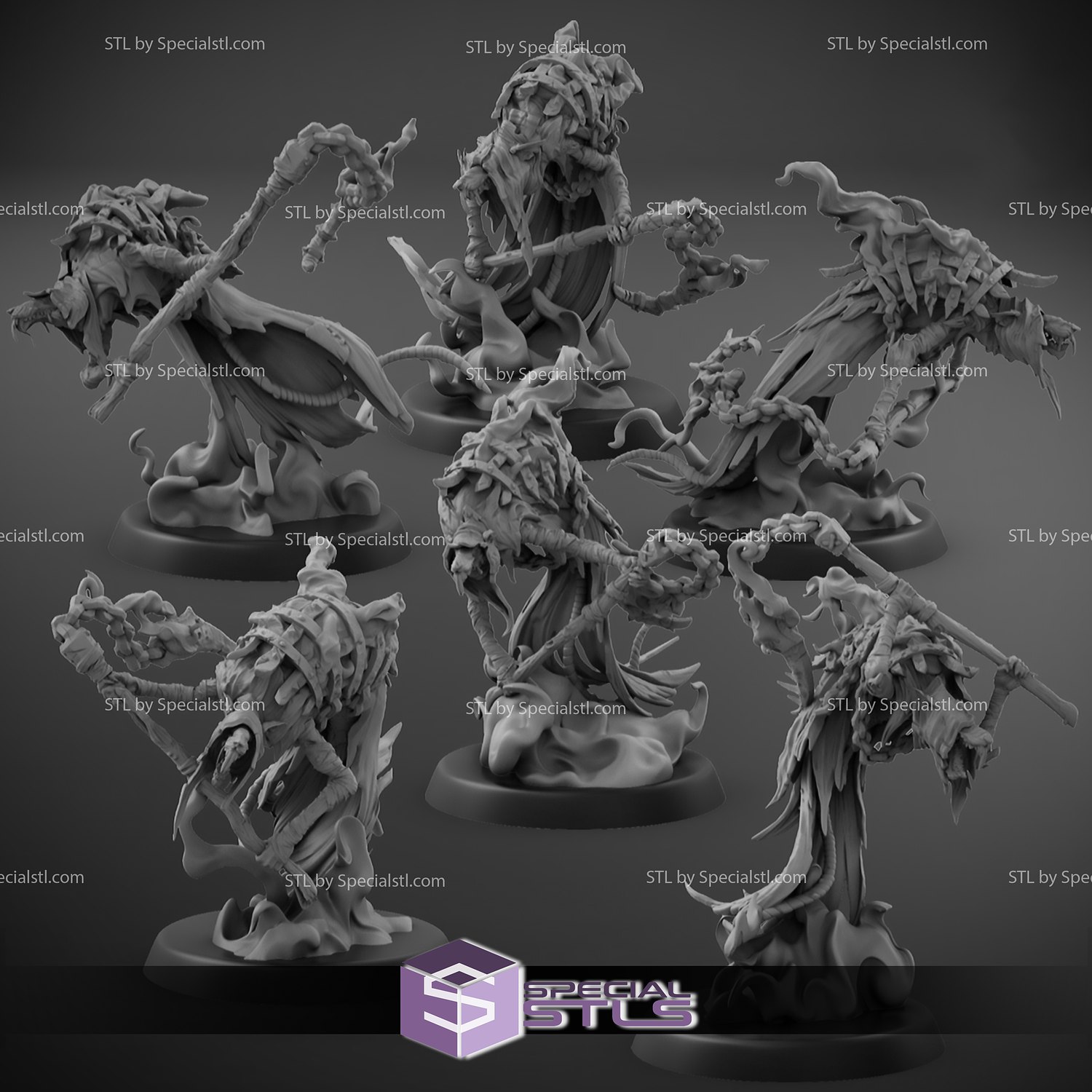 november 2022 clay beast creation miniature 3D print model - Mito3D