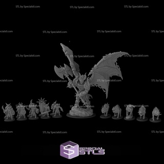 noviembre 2022 fantasía culto miniatura 3d print model - Mito3D